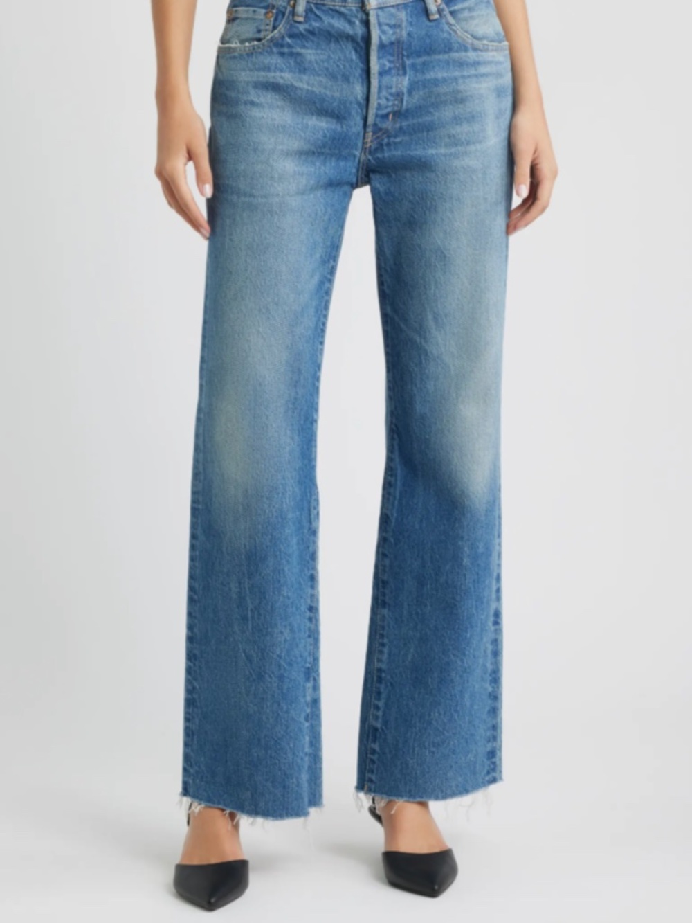 Moussy Atlantis Remake Flare jeans sz 25